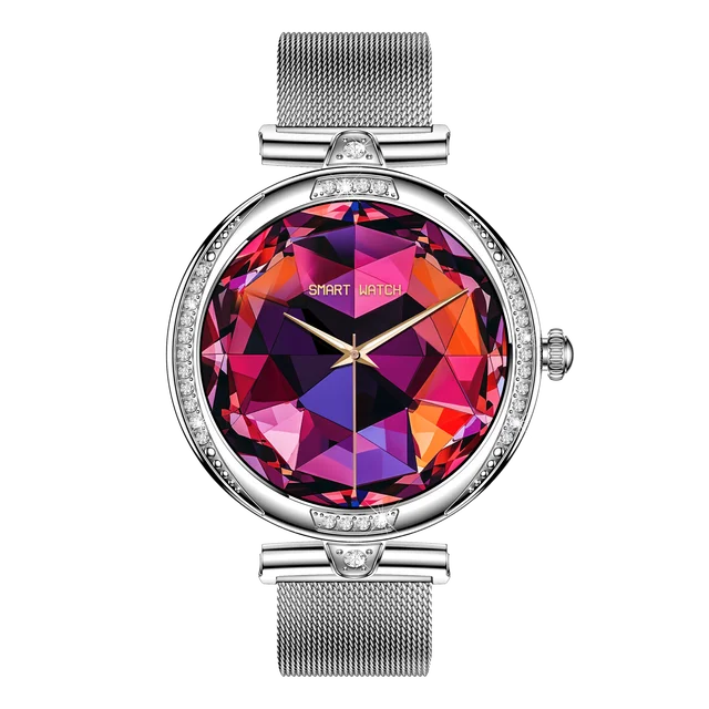 NX17 Pro Smart Watch Fashion Dimanond Ladies Wristwatch Amoled Bluetooth Calling Health Monitoring Women Fitness Smartwatch - V.I.P Digital Presence