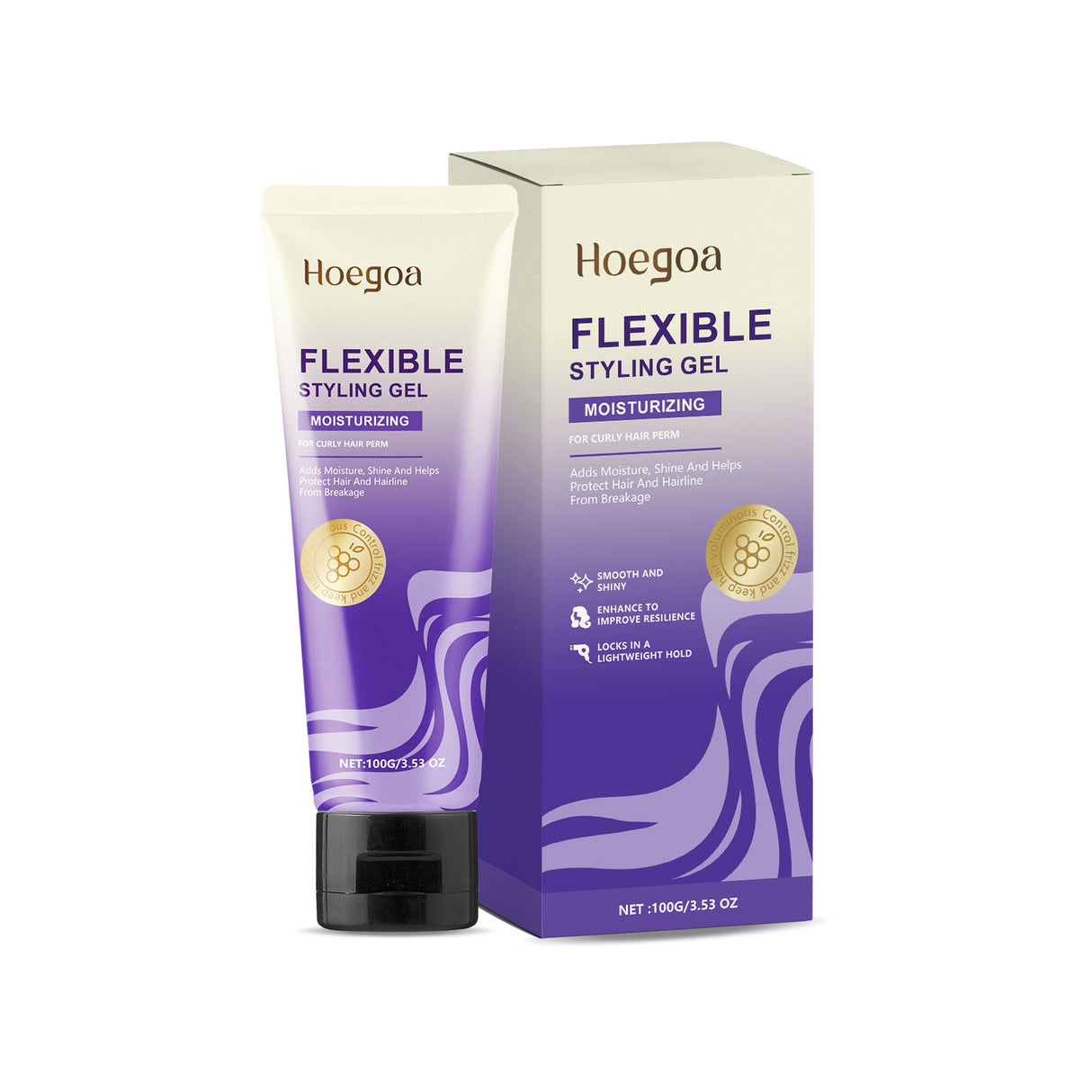 Curl Styling Gel Hair Moisturizing Light Refreshing Curl Styling Long Lasting Care Gel - V.I.P Digital Presence