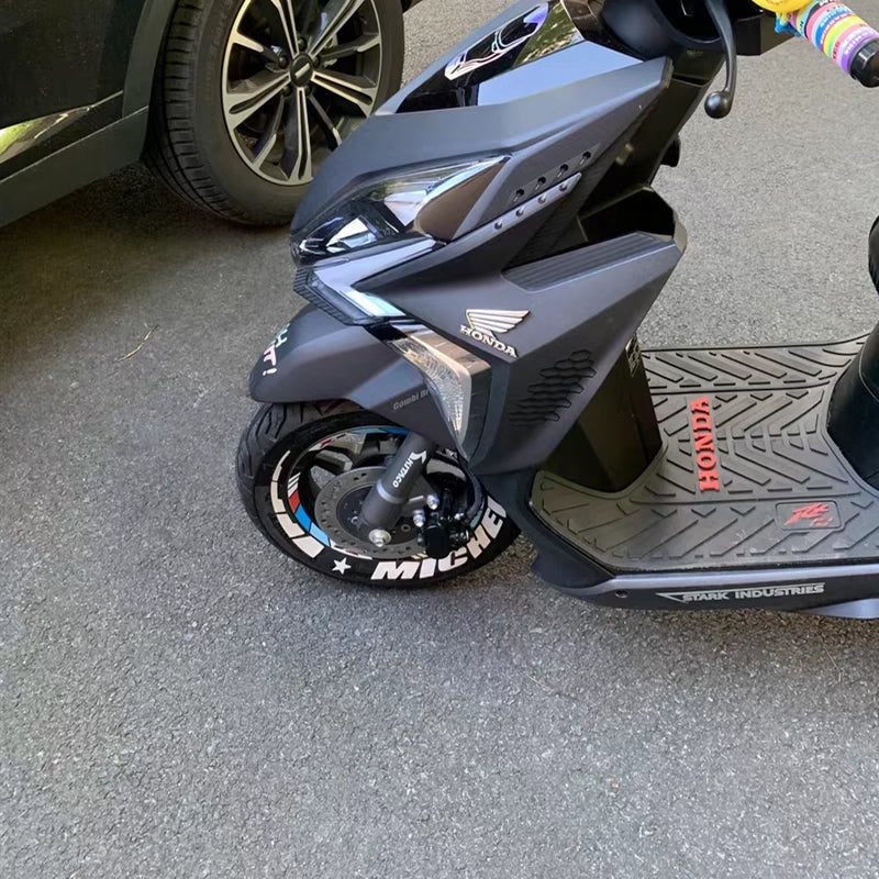 Choose letters and numbers at will Tire letter stickers 3D stereo DIY reflective personalized stickers - V.I.P Digital Presence