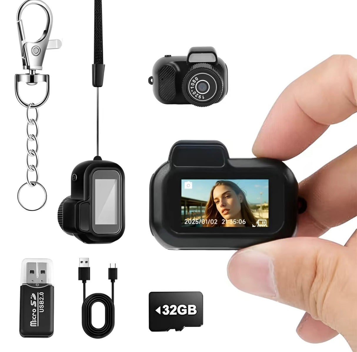 KeyCam Mini HD Keychain Camera