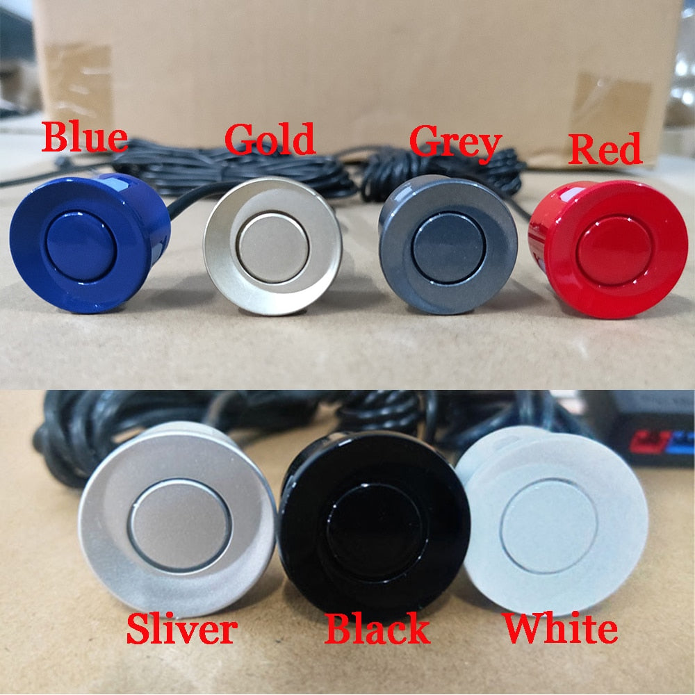 Car Auto Parktronic LED Parking Radar With 4 Parking Sensors Backup Car Parking Radar Monitor Detector System Backlight Display - V.I.P Digital Presence