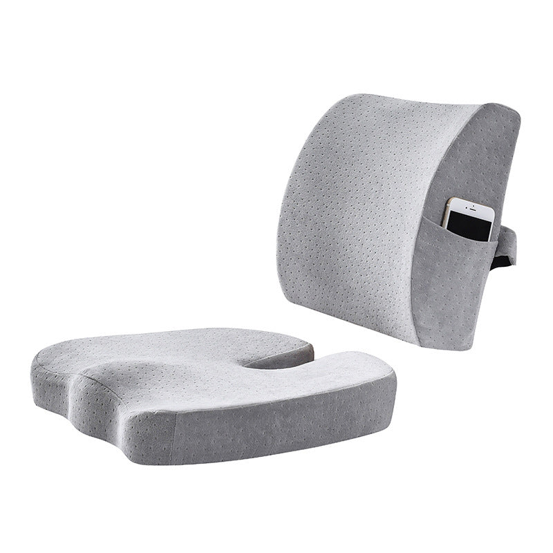 Car Seat Cushion Office Waist Cushion One Set Of Summer Gel Cushion Breathable Seat Cushion Hip Beauty Cushion Set - V.I.P Digital Presence