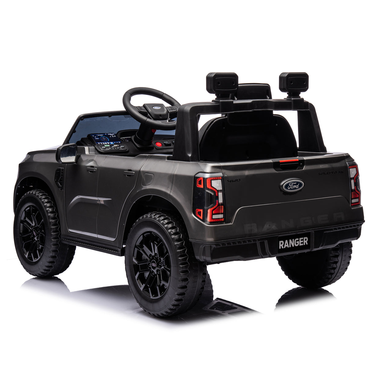 12V children's car remote control, authorized Ford Ranger, 2WD speed 1.86-4.97 miles per hour, suitable for chil hour, suitable - V.I.P Digital Presence