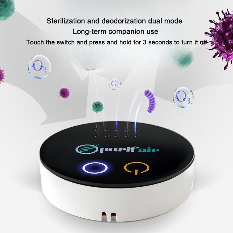 Air Purifier USB Sterilization Deodorization Household Fresh Ozone Deodorizer Odor Removal Small Appliances - V.I.P Digital Presence