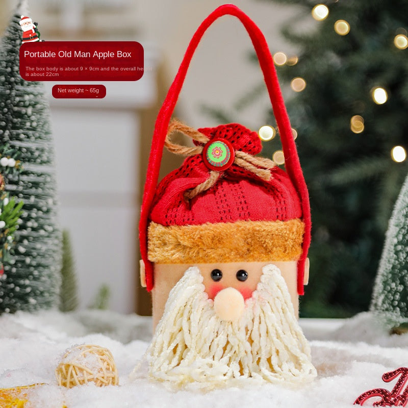 Christmas decorations, cartoon tote bags, gift bags, Christmas gift bags, children's candy bags, apple bags - V.I.P Digital Presence