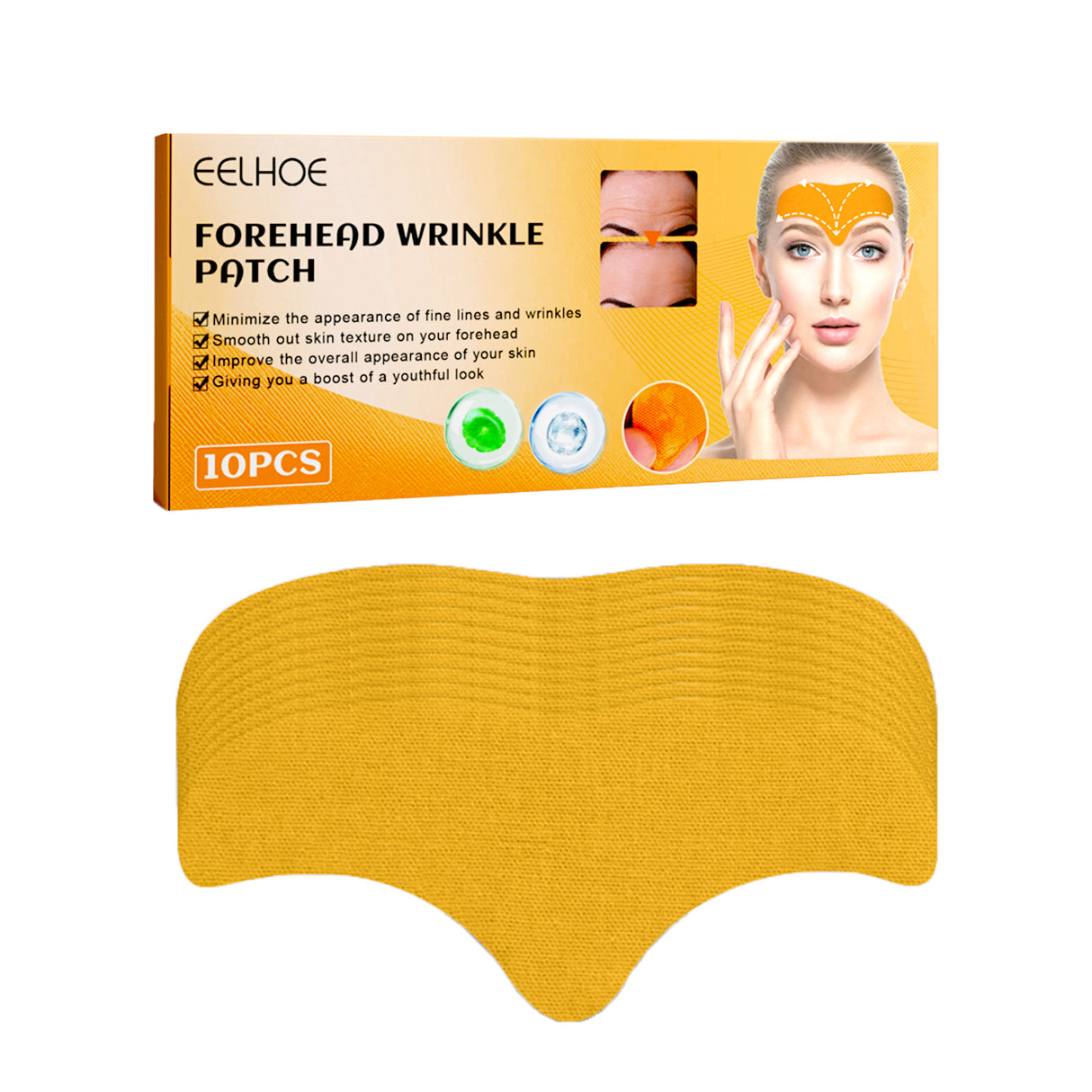 Forehead Wrinkle Patch, Lifts Lightens And Smooths Forehead Wrinkles Facial Skin Forehead Patch - V.I.P Digital Presence