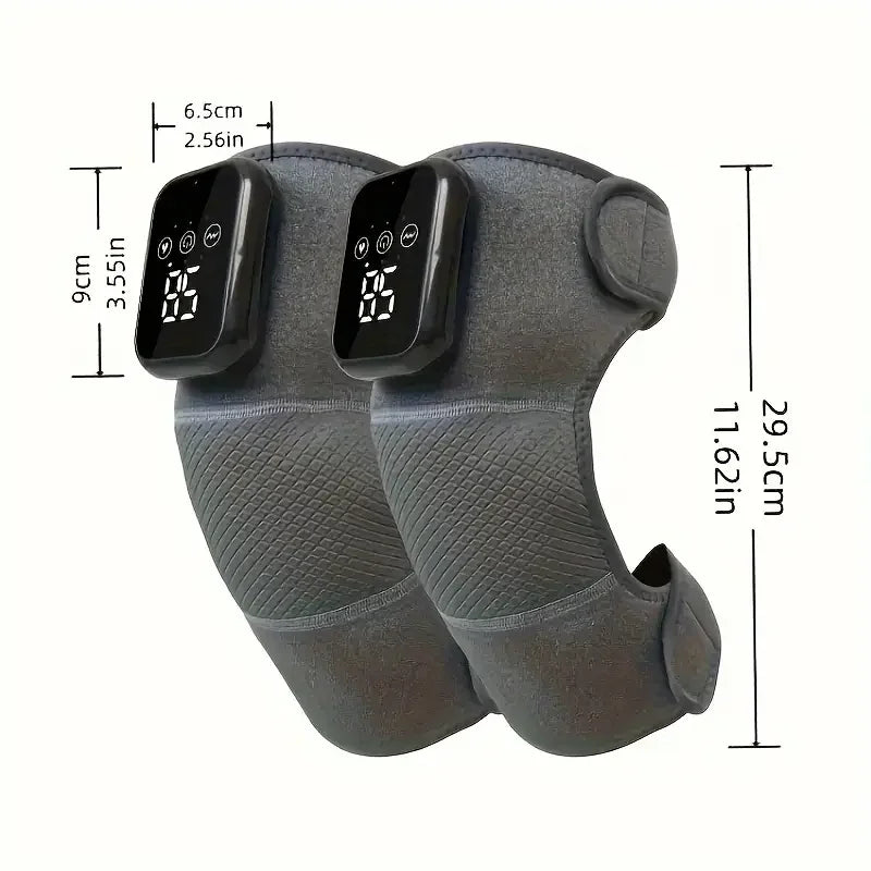 Electric Heated Knee Massager 3 in 1 Joint Elbow and Shoulder Pain Reliever Thermal Vibration Moisture Removal Physical Therapy - V.I.P Digital Presence