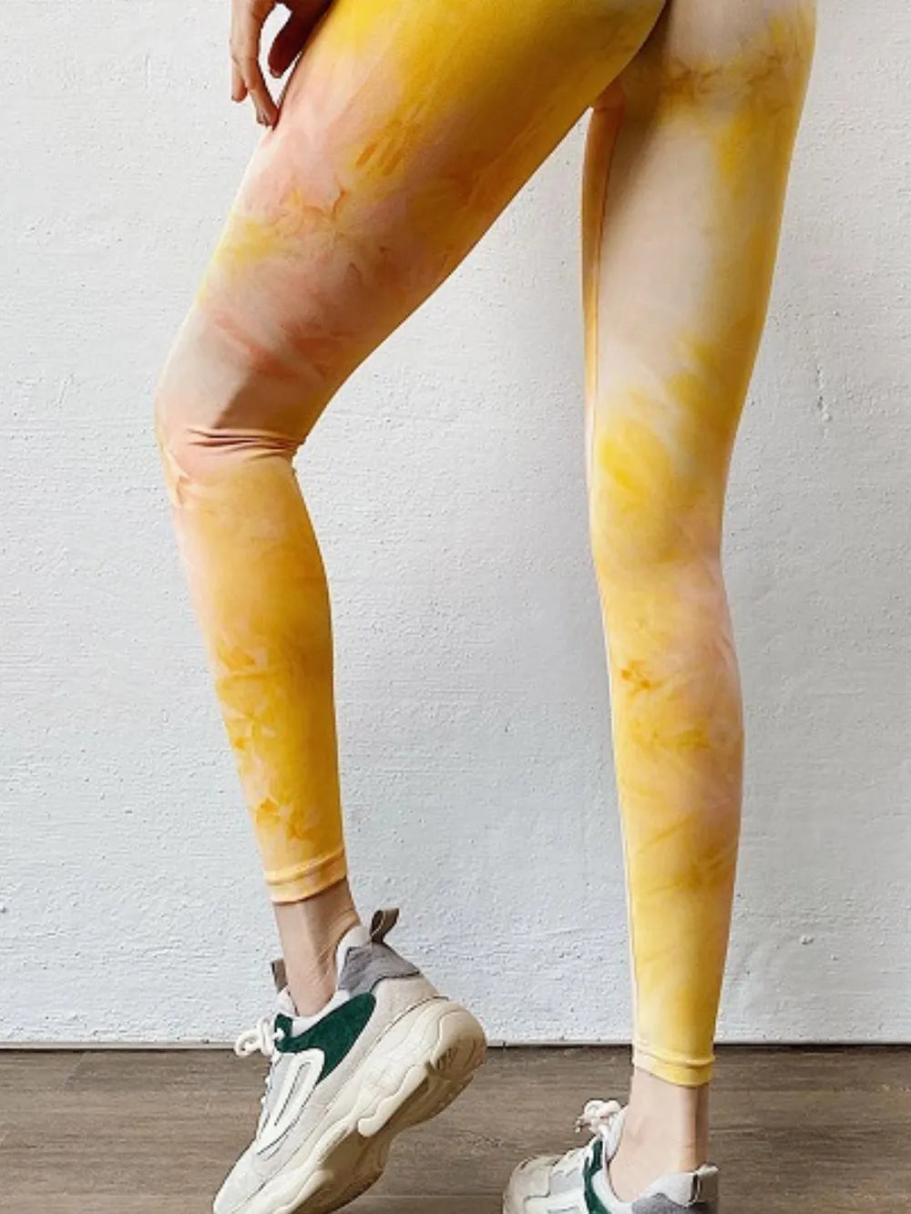 Tie-Dye High Waist Active Leggings - V.I.P Digital Presence