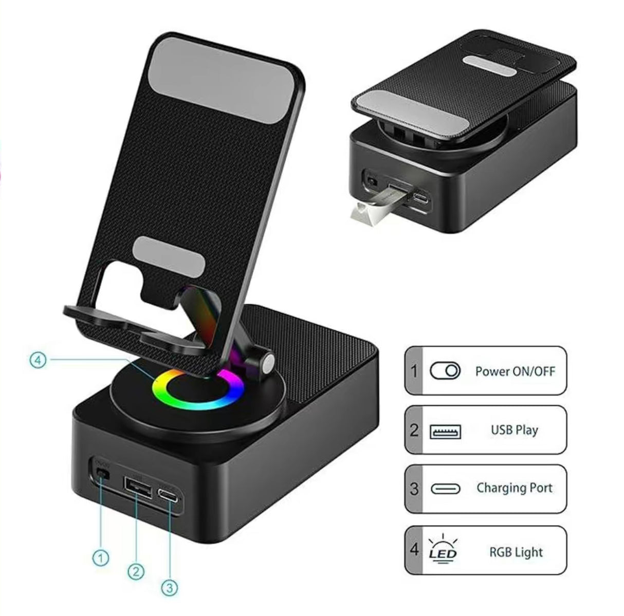 GlowBeat 5-in-1 Speaker