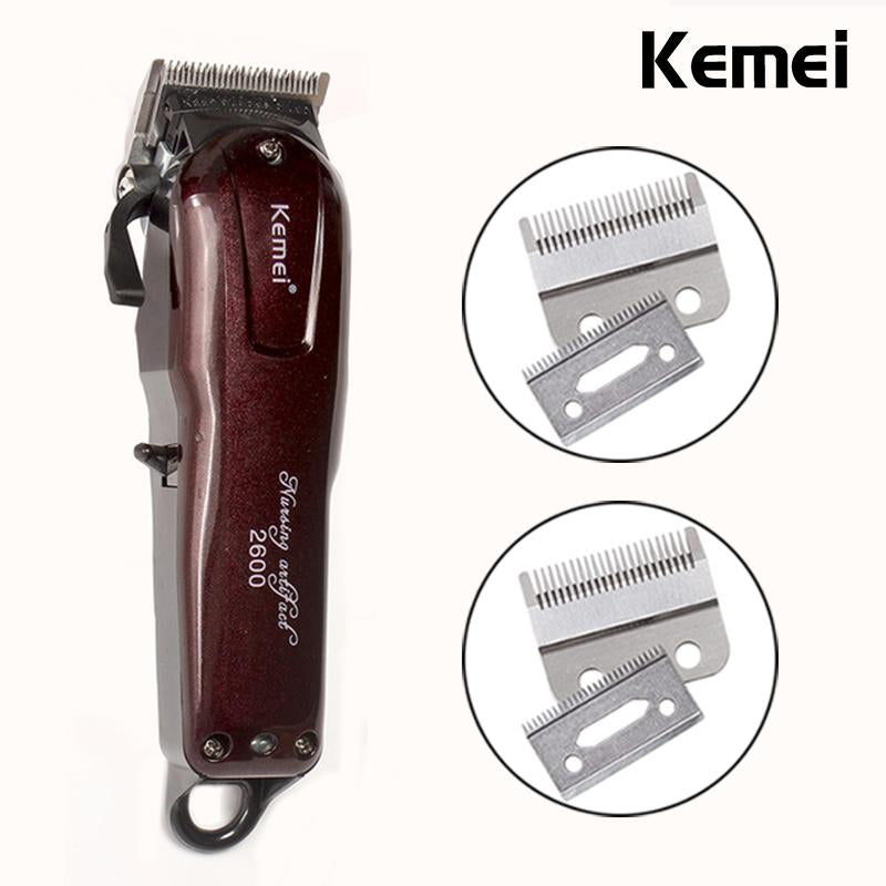 Kemei Electric Washable Hair Clipper Rechargeable Professional Hair Trimmer Shaver Razor Cordless Adjustable Clipper - V.I.P Digital Presence