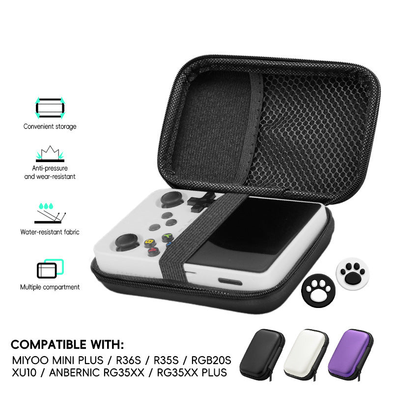EVA hard shell bag suitable for R35S/R36S handheld game console protection bag video game console accessory storage bag - V.I.P Digital Presence