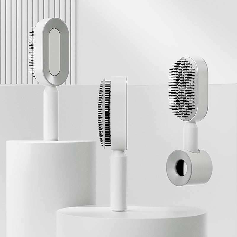 Upgraded Press Type Cleaning Design Air Cushion Comb For Women's Long Hair Air Bag Massage Comb Household Comb - V.I.P Digital Presence
