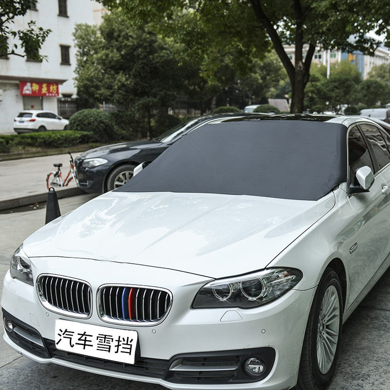 Automobile Magnetic Sunshade Cover Car Windshield Snow Sun Shade Waterproof Protector Cover Car Front Windscreen Cover - V.I.P Digital Presence