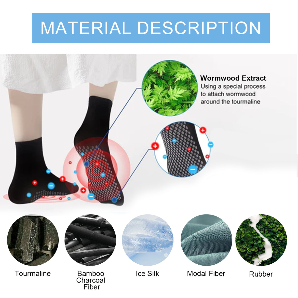 Lon Tech Pro Super Body Slimming Diabetes Socks, Breathable Soft And Comfortable Non-slip Foot Care Socks - V.I.P Digital Presence