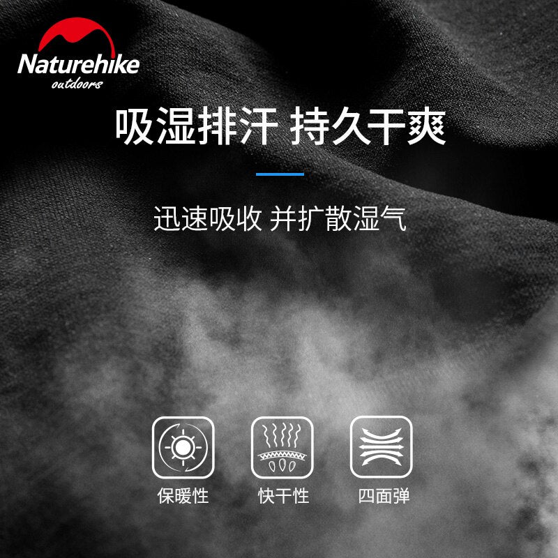 Promoción de liquidación Naturehike: ropa interior de secado rápido para hombres y mujeres que esquían al aire libre, ropa interior térmica absorbente.