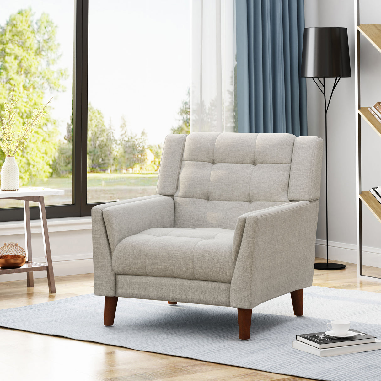 Mid-century Modern Armchair - V.I.P Digital Presence