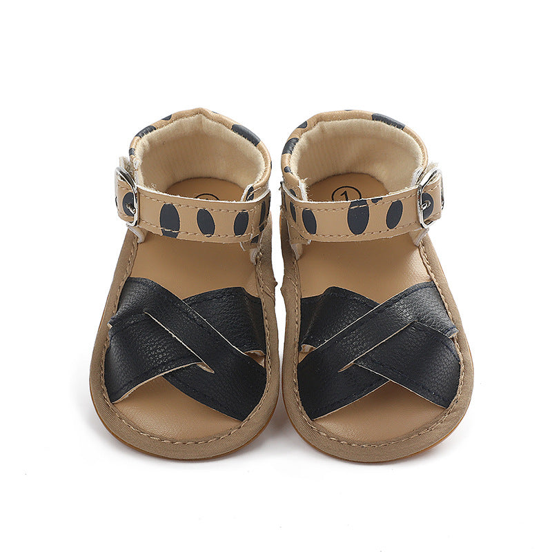 Baby Girl Baby Toddler Shoes Rubber Sole Non-Slip Baby Sandals - V.I.P Digital Presence