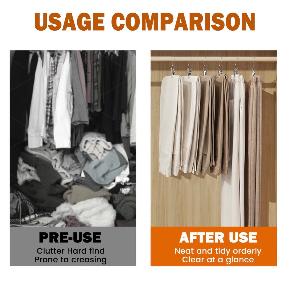 ClipRack Closet Hooks