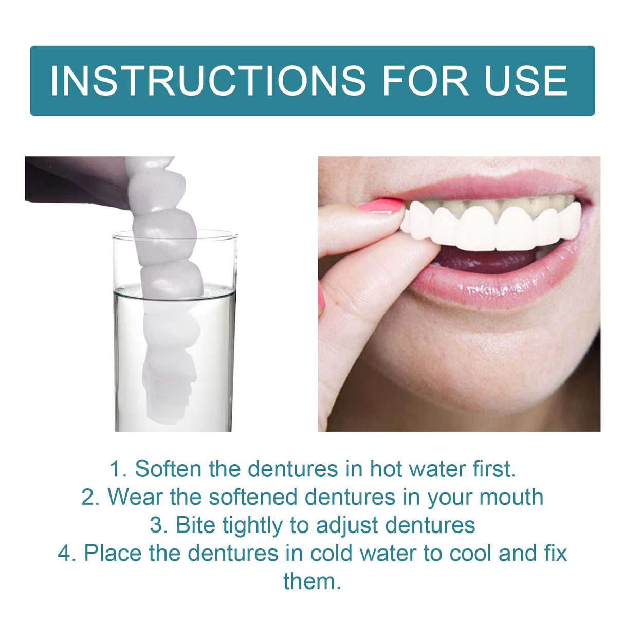 Adjustable Buckle Denture, Temporary Fillings Interdental Fillings Orthodontic Denture Kits - V.I.P Digital Presence
