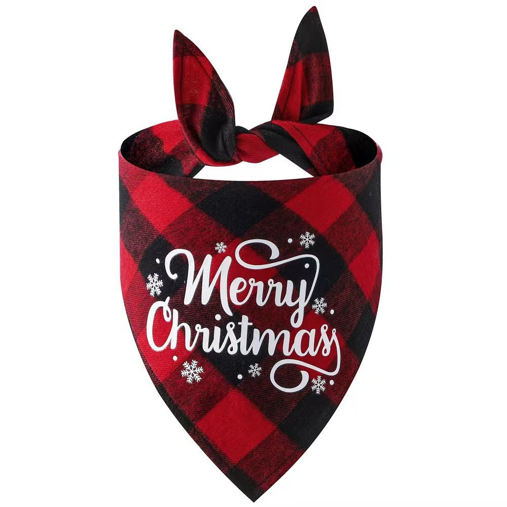 Christmas Day Border Protection Pet Small, Medium, and Large Dogs, Dogs, Cats, Teddy Triangular Towels, Water Jars - V.I.P Digital Presence