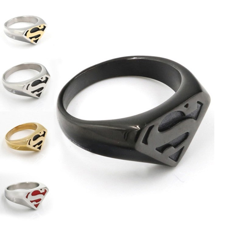 Superman Men's Ring European and American Fashion - V.I.P Digital Presence