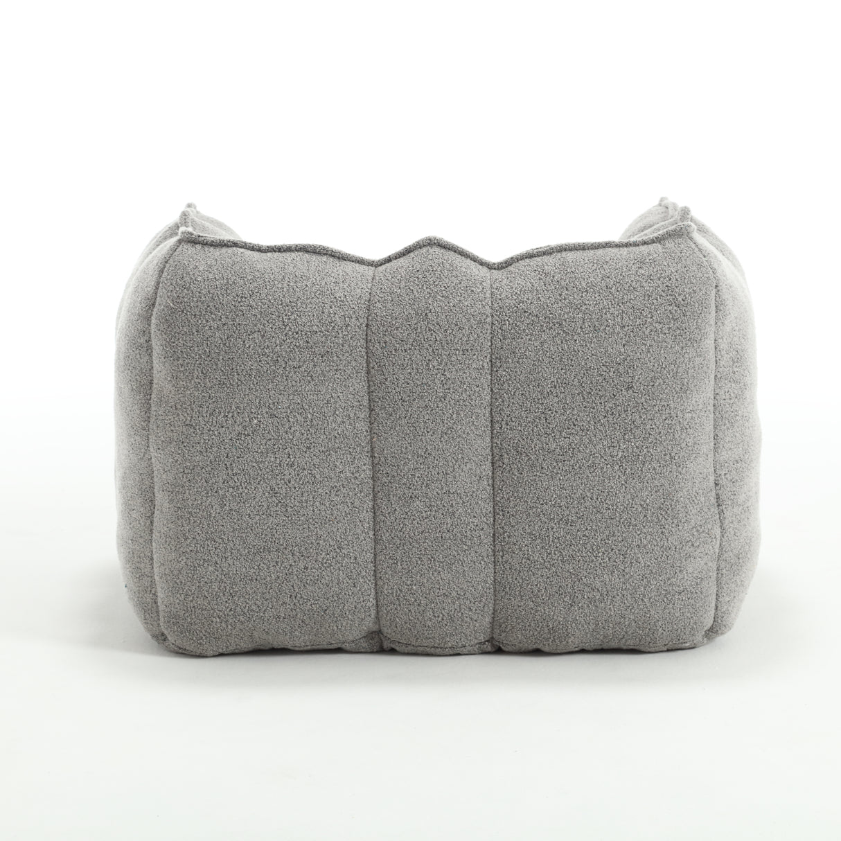 Soft Bean Bag Chair with High Resilient Foam(Chips)for living room and bedroom,Comfortable Square Lazy Sofa with Footstool - V.I.P Digital Presence