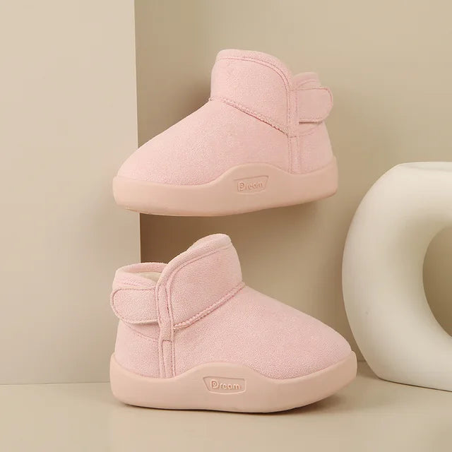 Winter Baby Girl Shoes Toddler Snow Boots Infant Plush Warm Kids Ankle Boots Boys Cotton Shoes - V.I.P Digital Presence