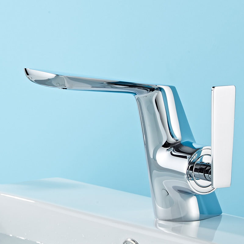 All copper bathroom hot and cold faucets creative washbasin under the sink - V.I.P Digital Presence