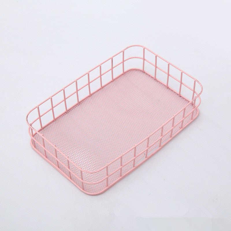 Desktop storage basket cosmetic storage basket home storage - V.I.P Digital Presence