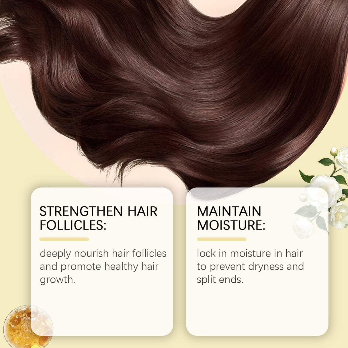 Nourishing Hair Care Tea Oil Spray Herbal Extraction Camellia Seed Oil Repair Dry And Smooth Hair Treatment - V.I.P Digital Presence