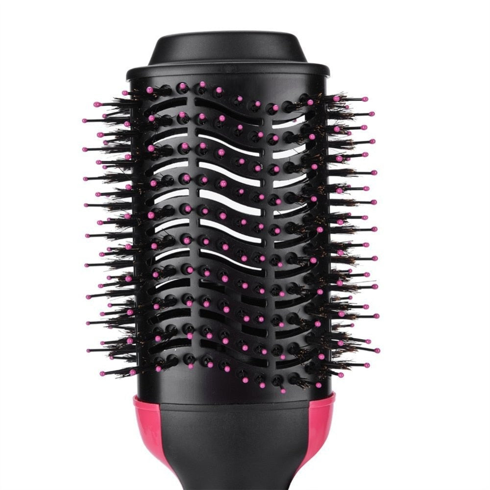Multifunctional 2 in 1 Hair Dryer Volumizer Rotating Hot Hair Brush - V.I.P Digital Presence