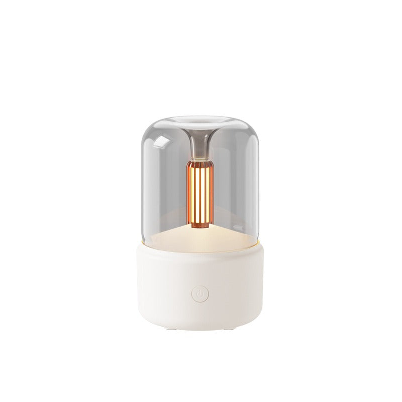 Creative Candlelight Aromatherapy Machine USB Plug in Desktop Atmosphere Candlelight Aromatherapy Humidifier - V.I.P Digital Presence