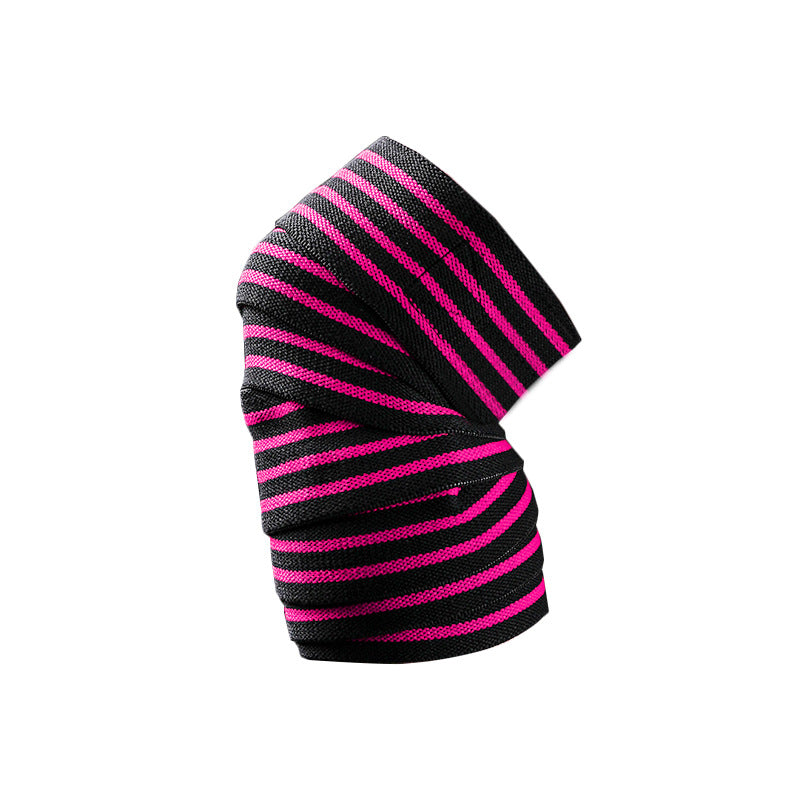 Sports and fitness knee pads for men deep squats elastic bandages strength lifting wrapped leggings knee protection gym cycling - V.I.P Digital Presence