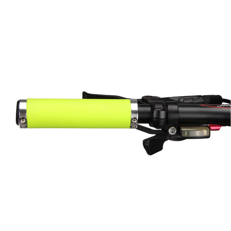 Empuñadura de espuma de goma con bloqueo para bicicleta de montaña, agarre para ciclismo, suministros para ciclismo