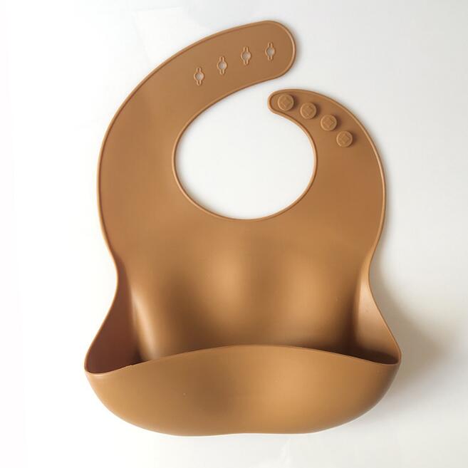 Baberos de silicona sólida para recién nacidos, baberos tipo bandana, baberos de moda para bebés y niños pequeños, delantales y bufandas para eructar, artículos para bebés