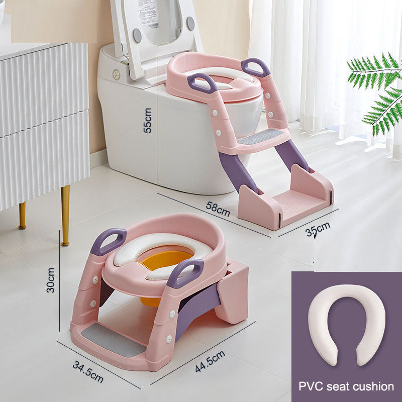 Inodoro infantil inodoro multifuncional para niños y niñas, soporte auxiliar para inodoro, anillo para asiento de inodoro de paso para bebé