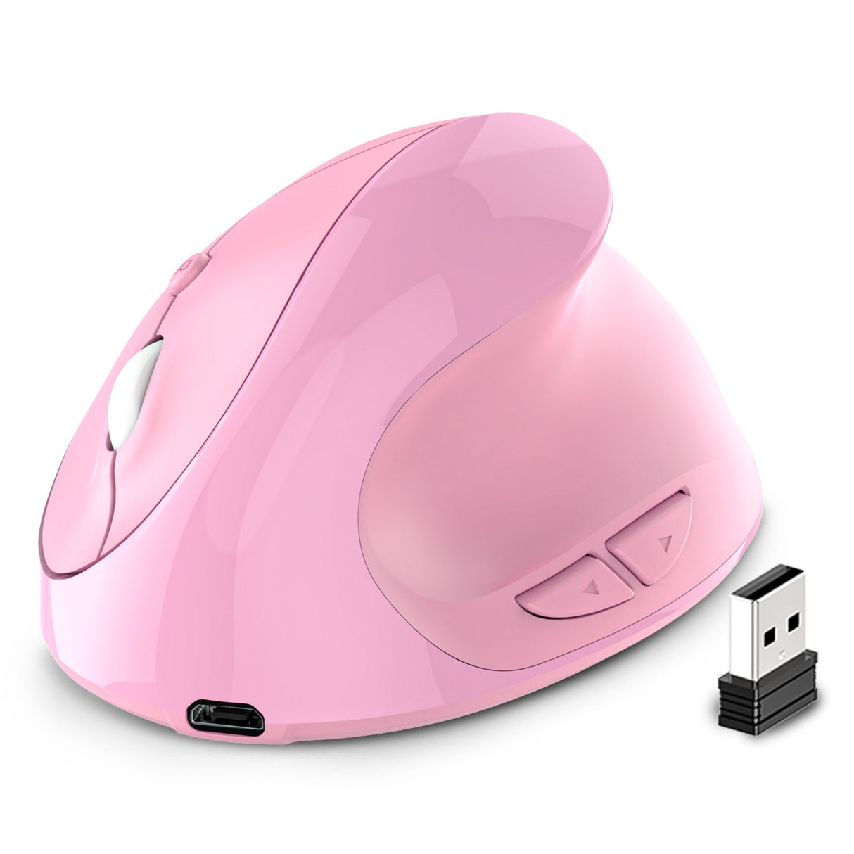 Vertical vertical grip rechargeable silent wireless anti mouse hand designer drawing office creative ergonomic mouse - V.I.P Digital Presence