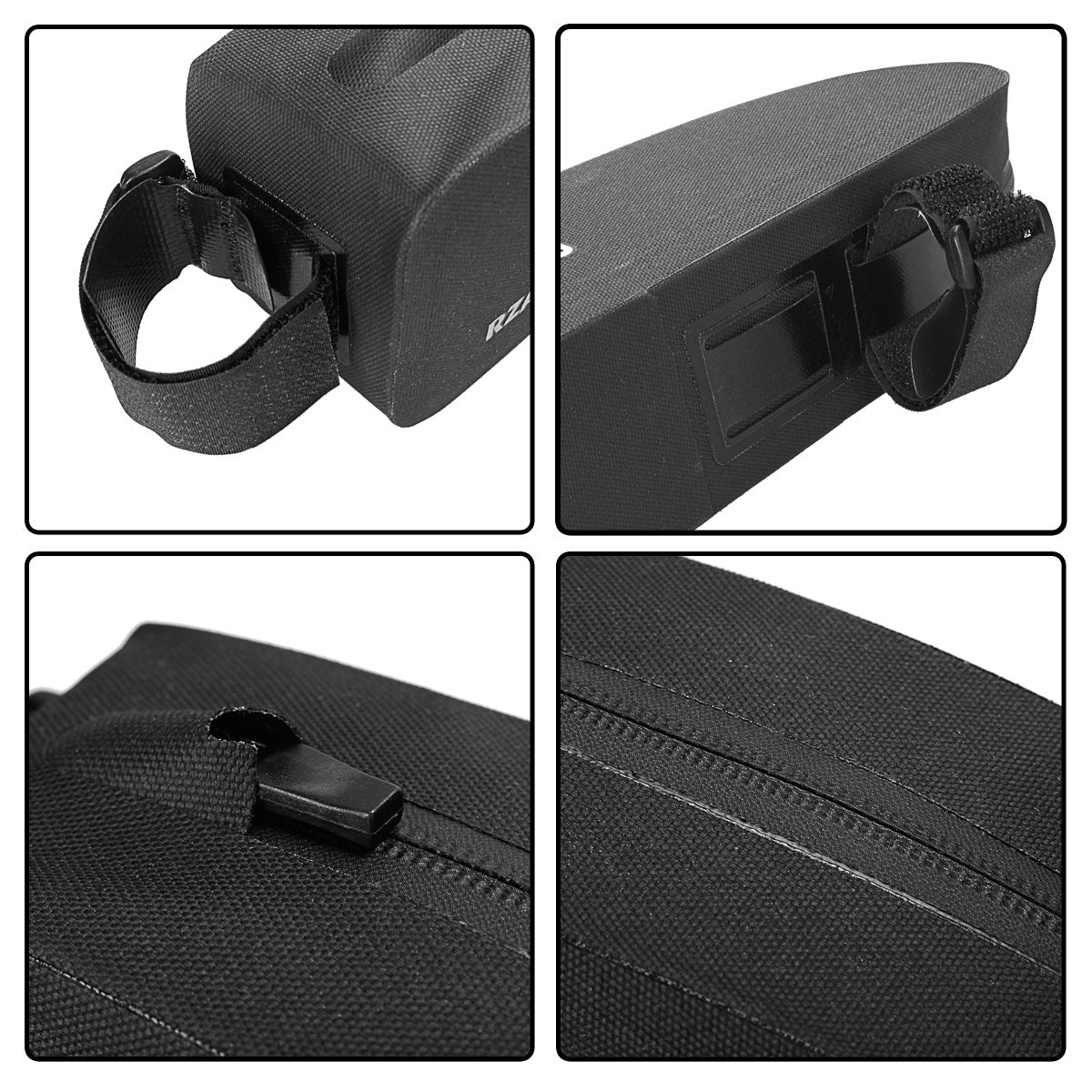 Bolsa impermeable para bicicleta, bolsa para el tubo superior, bolsa para la cabeza, bolsa para el haz delantero de bicicleta de carretera, bolsa para bicicleta de montaña, bolsa para sillín, accesorios