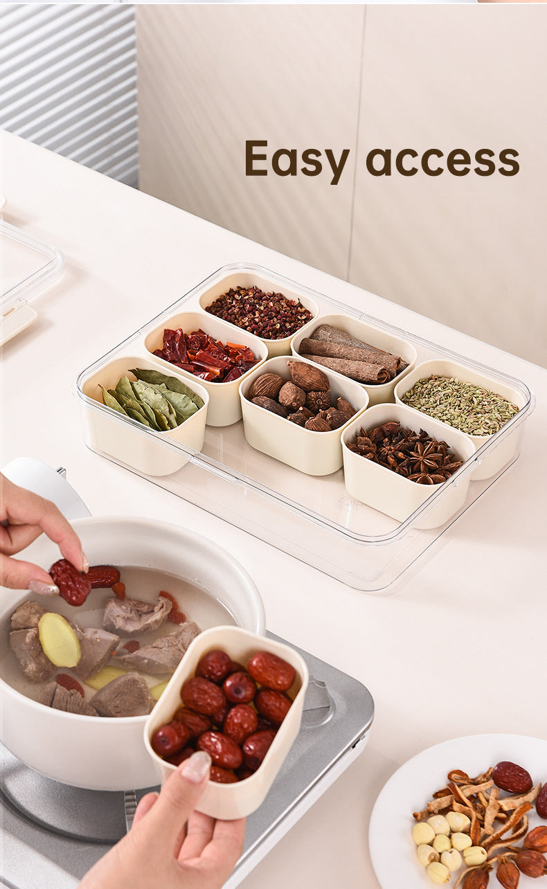 Design Sealed Snackle Storage Box With 9pcs Divider Plastic Divided Veggie Tray With Lid And Handle - V.I.P Digital Presence