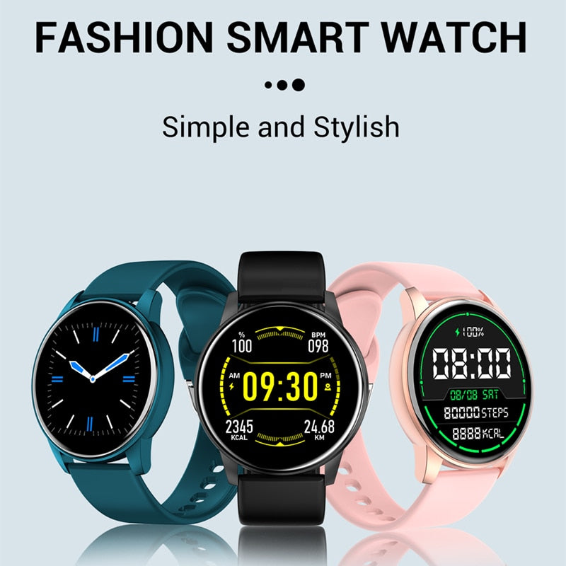 Women Smart Watch Real-time Weather Forecast Activity Tracker Heart Rate Monitor Sports Ladies Smart Watch Men For Android IOS - V.I.P Digital Presence