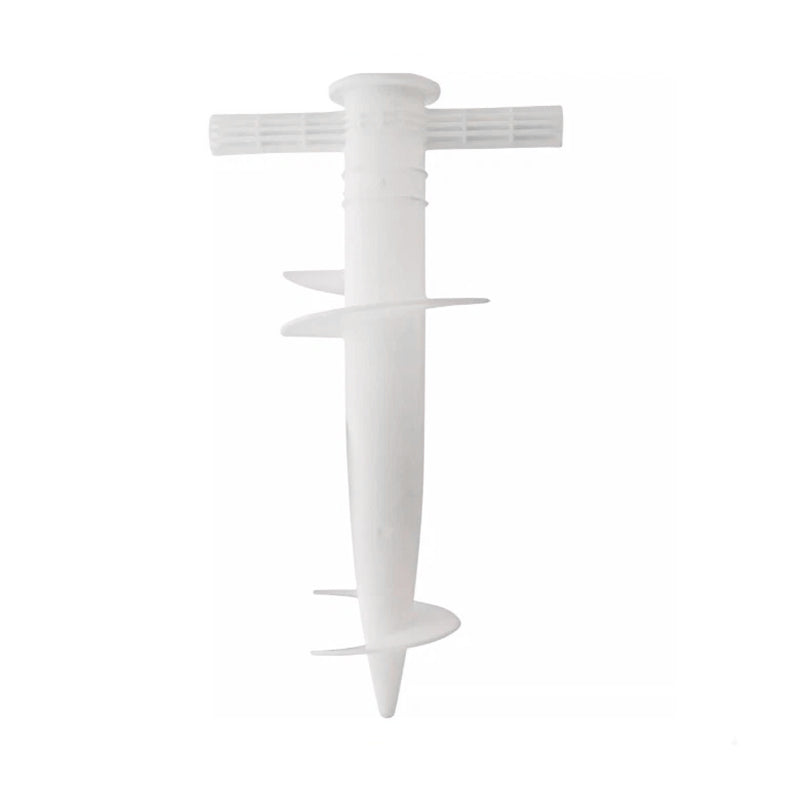 Plastic Adjustable Umbrella Base, Sun, Beach, Terrace, Sand, Ground Fixing Tools (Anchor Bracket, Spiral Tool, Tip Part), 1 Pc - V.I.P Digital Presence