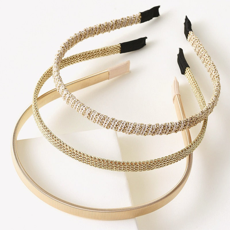 Minimalist metal spring hair clip fine hairpin head clip - V.I.P Digital Presence