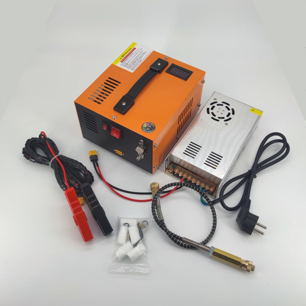 Car 12V Electric High-Pressure Air Compressor 30MPA Diving Breathing Pump 4500PSI - V.I.P Digital Presence