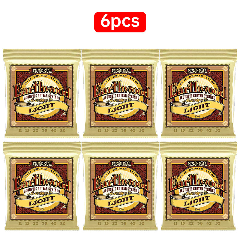 6 sets of Ernie Ball 2003-2008Folk strings,2403-2409classical strings for electric & acoustic guitars - V.I.P Digital Presence
