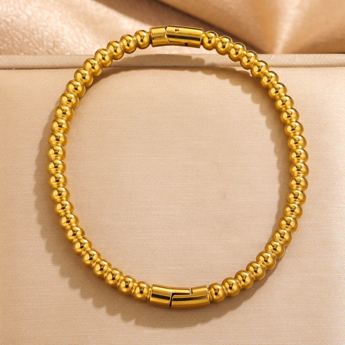 Fashion bamboo titanium steel bracelet female summer niche cold style ins stainless steel retro bamboo jewelry - V.I.P Digital Presence