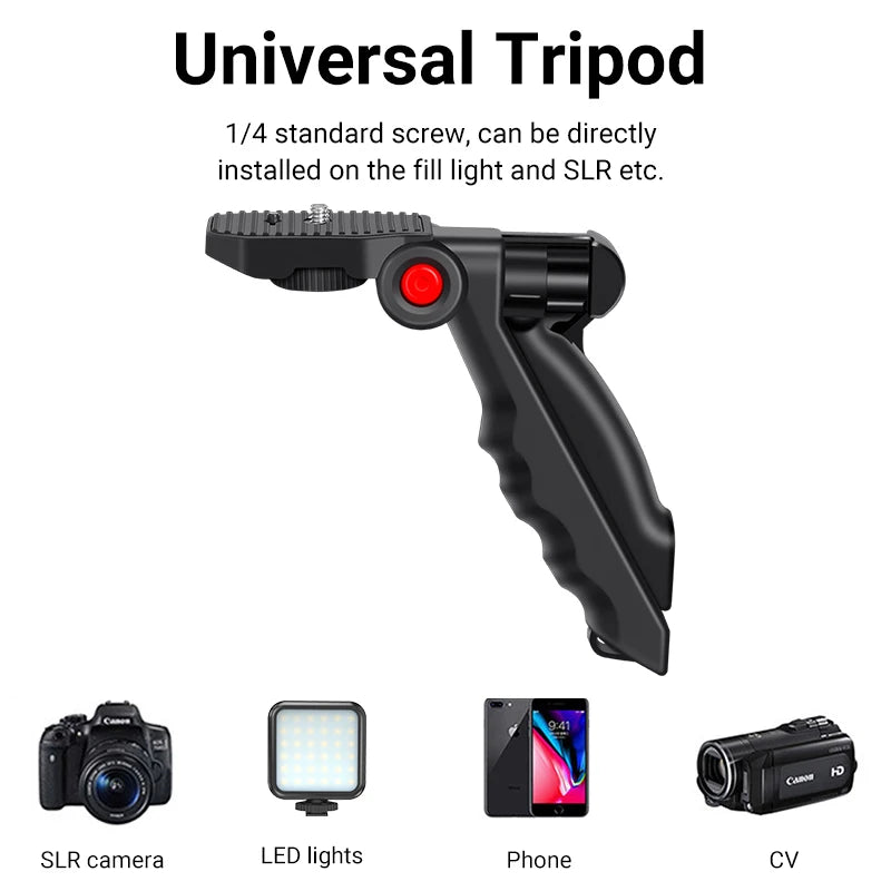 MAMEN Wireless Vlogging Kit Phone Tripod with Lavalier Microphone LED Light for iPhone Android Smartphone Live Streaming Toolkit - V.I.P Digital Presence