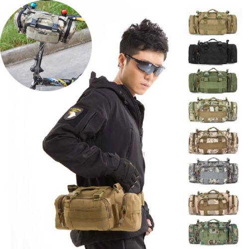Black Hawk Commandos Multi-function Practical Waist Pack Handlebar military Camouflage Shoulder Bag for outdoor sports activities - V.I.P Digital Presence