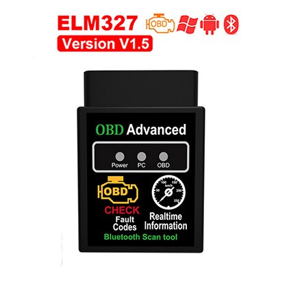OBD2 HH OBD ELM327 V1.5 Bluetooth OBD2 CAN BUS Check Engine Car Auto Diagnostic Scanner Tool Interface Adapter For Android PC - V.I.P Digital Presence