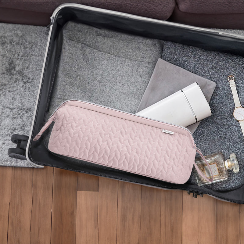 Beige Case for Dyson Airwrap & Revlon Tools: Travel Bag & Organizer. - V.I.P Digital Presence