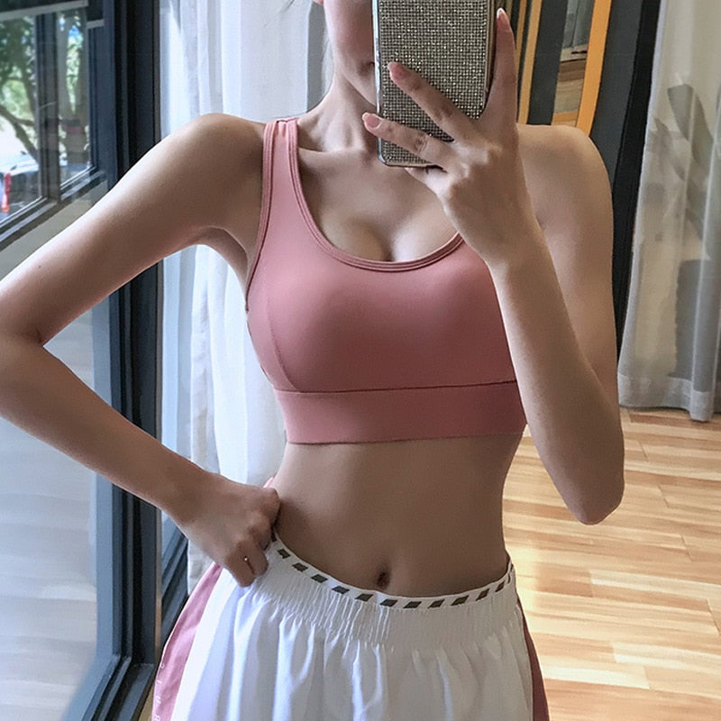 Sports Bra High Impact Support Woman Push-up Sexy Beautiful Back Yoga Padded Crop Top Workout Gym Running Underwear Bra NCLAGEN - V.I.P Digital Presence